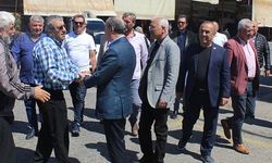 Toptancı hali esnafından Çakır’a büyük ilgi