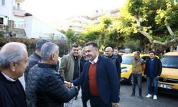 Başkan Yücel Taksici Esnafların Konuğu Oldu