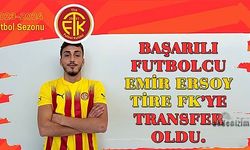 Futbol'un parlayan yıldızı Emir Ersoy Tire FK'ye transfer oldu.