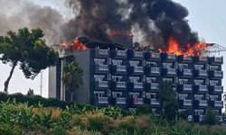 Alanya'da 5 Yıldızlı Otel Granada da Yangın Çıktı.