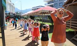 Alanya Belediyesi Çocuk Kreşinde Afet Tatbikatı Yapıldı