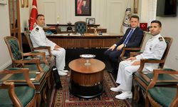 TCG-Nusret Müze Gemisi'nden Kaymakam Ürkmezer’e Ziyaret