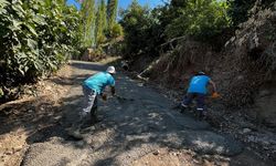 Burçaklar Mahallesi'nde Beton Döküm Çalışmasıyla Güvenli Ulaşım Sağlandı