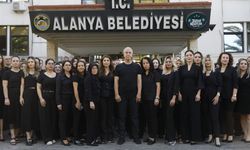 ALANYA BELEDİYESİ’NDEN KADINA ŞİDDETE KARŞI SİYAH TEPKİ