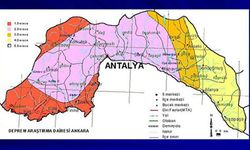 ANTALYA'DA DEPREM SONRASI RİSKLİ BÖLGELER AÇIKLANDI