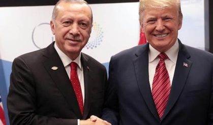 Cumhurbaşkanı Erdoğan  Trump'ı tebrik etti.