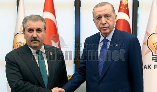 Cumhurbaşkanı Erdoğan, bugün BBP lideri Destici'yi ziyaret edecek