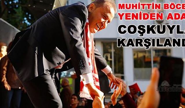 Başkan Böcek’e Ankara dönüşü coşkulu karşılama