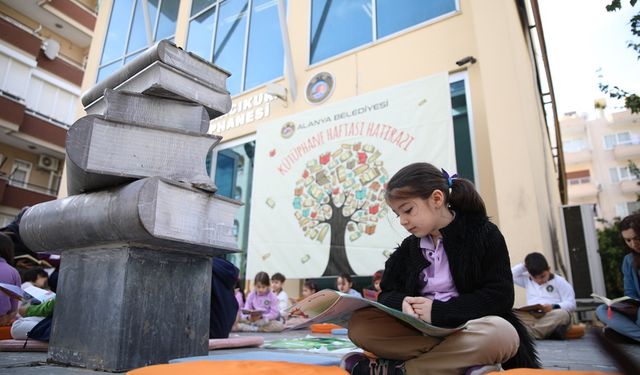 Alanya’da Kütüphane Haftası Birbirinden Renkli Etkinliklerle Kutlanacak