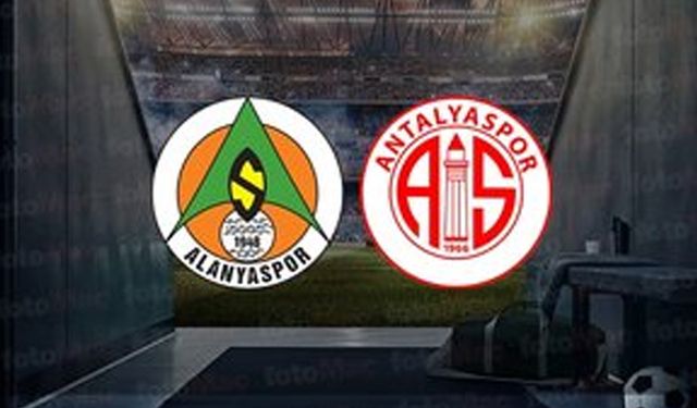 Corendon Alanyaspor, Antalyaspor Maçı Bugün