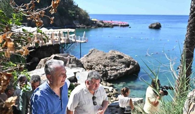 Antalya’nın  Bambus plajı 30 yıl sonra halka açılıyor.