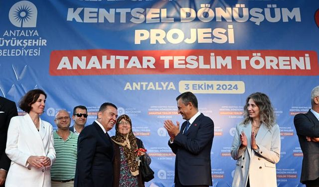 KEPEZ SANTRAL MAHALLESİ'NDE ANAHTAR SEVİNCİ