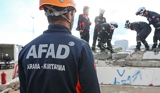 AFAD, SÖZLEŞMELİ ARAMA VE KURTARMA TEKNİKERLERİ ALACAK