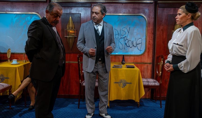 "Doğu Ekspresinde Cinayet"  Antalyalı Tiyatro Severlerle Buluşuyor