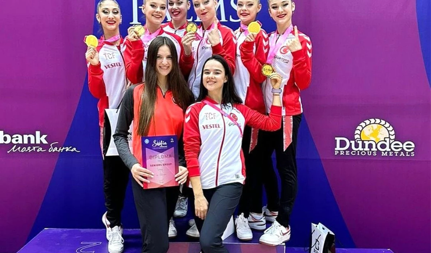 Sofya Ritmik Cimnastik Dünya Kupasında Başarı
