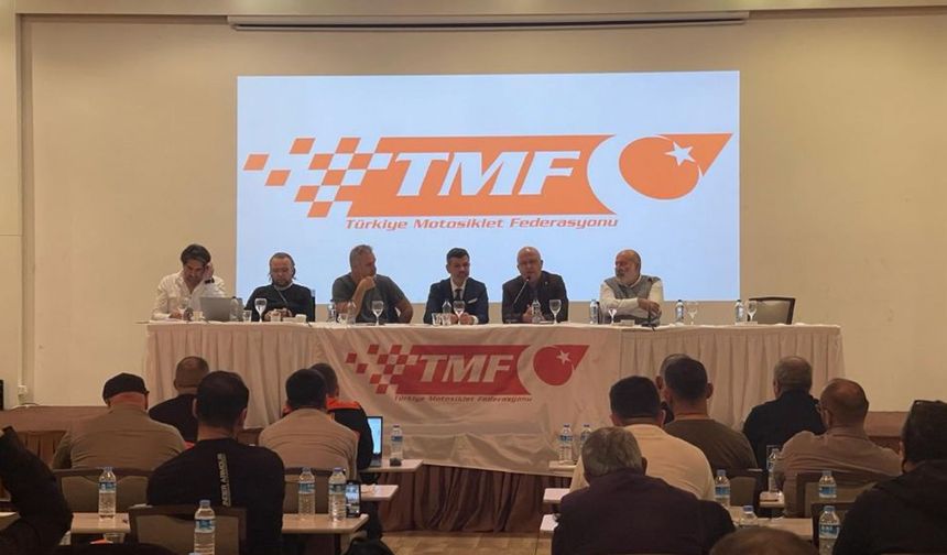 Türkiye Motosiklet Federasyonu Afyon'da Toplantı yaptı
