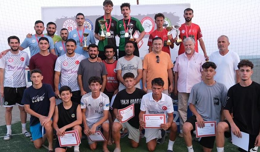 Alanya Belediyespor Ayak Tenisi Turnuvası Yapıldı