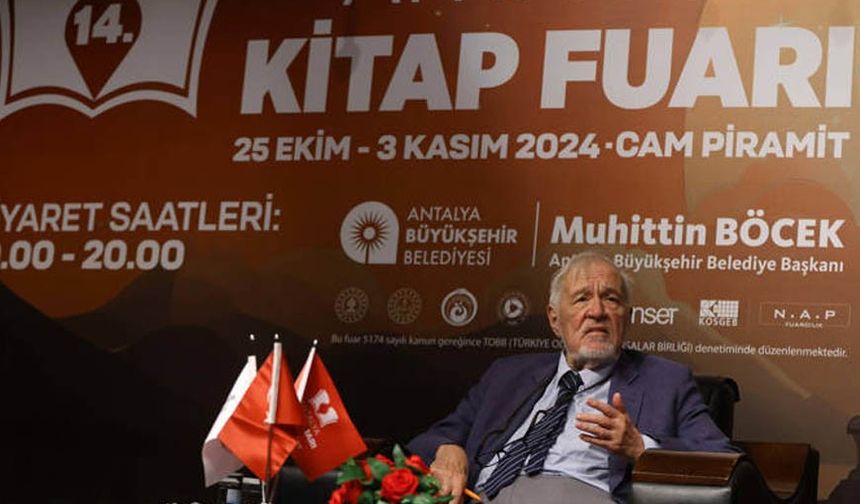 14.CÜ ANTALYA KİTAP FUARI AÇILDI.