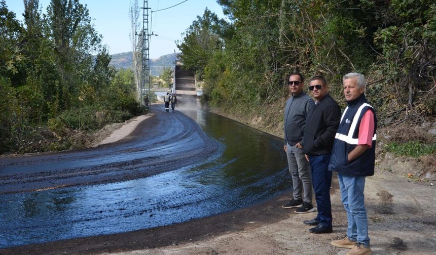 ALANYA BELDİBİ VE FAKIRCALI YOLU ASFALTLANDI